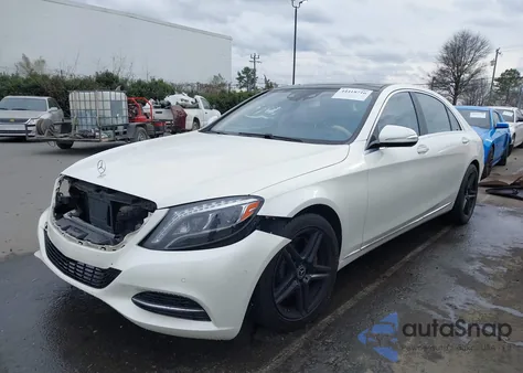 2017 Mercedes-Benz S 550 4Matic z USA, uszkodzony, nr VIN WDDUG8FB6HA313666
